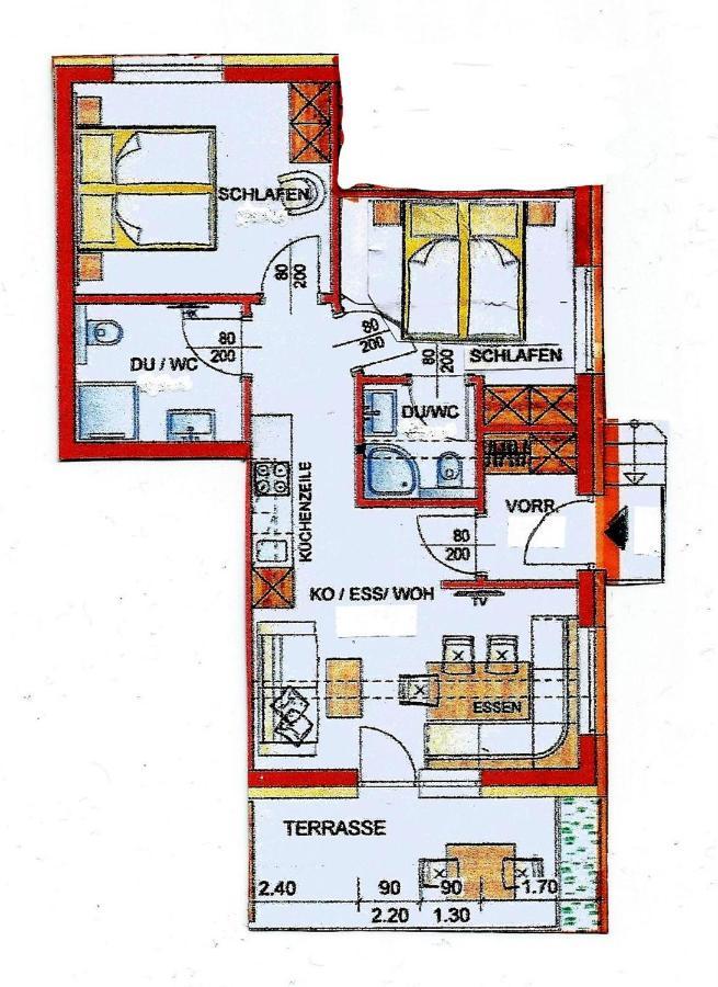 Appartement Ingrid Ellmau Eksteriør billede